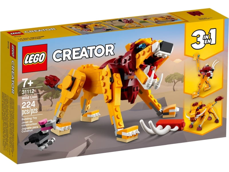 LEGO Creator 31112 Dziki lew