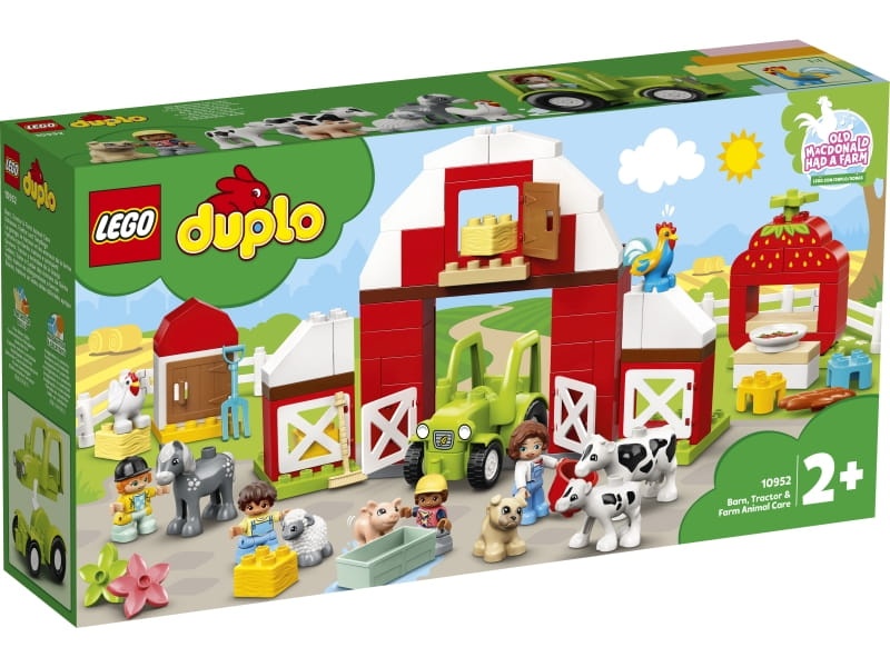 LEGO DUPLO 10952 Stodoła, traktor i zwierzęta gospodarskie