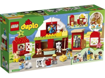 LEGO DUPLO 10952 Stodoła, traktor i zwierzęta gospodarskie