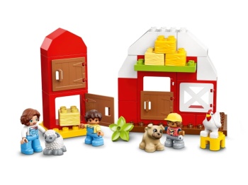 LEGO DUPLO 10952 Stodoła, traktor i zwierzęta gospodarskie
