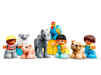 LEGO DUPLO 10952 Stodoła, traktor i zwierzęta gospodarskie