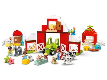 LEGO DUPLO 10952 Stodoła, traktor i zwierzęta gospodarskie