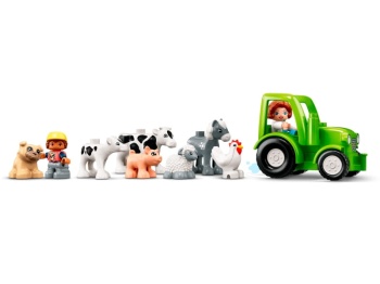 LEGO DUPLO 10952 Stodoła, traktor i zwierzęta gospodarskie