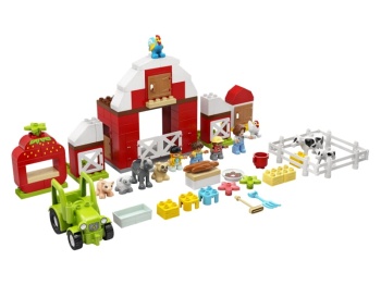 LEGO DUPLO 10952 Stodoła, traktor i zwierzęta gospodarskie