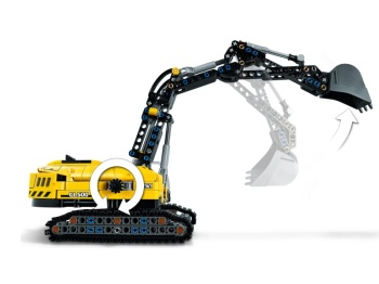 LEGO Technic 42121 Wytrzymała koparka