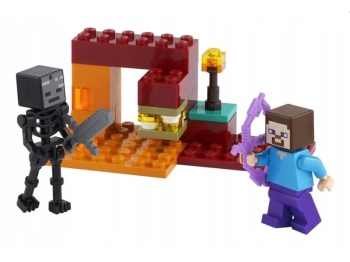 LEGO Minecraft 30331 Pojedynek w Netherze