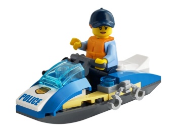 LEGO City 30567 Policyjny skuter wodny