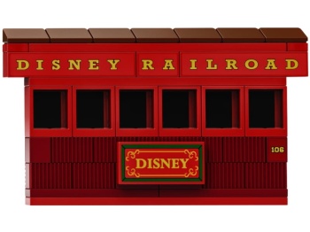 LEGO Disney 71044 Pociąg i dworzec Disney