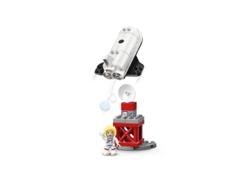 LEGO DUPLO 10944 Lot promem kosmicznym