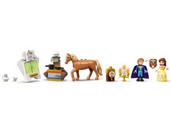 LEGO Disney Princess 43196 Zamek Belli i Bestii
