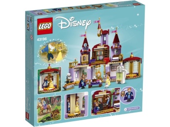 LEGO Disney Princess 43196 Zamek Belli i Bestii