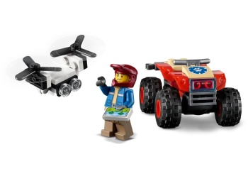 lego city 60300 quad ratowników dzikich zwierząt