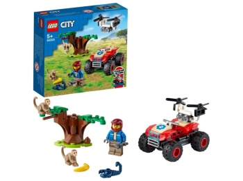 LEGO City 60300 Quad ratowników dzikich zwierząt