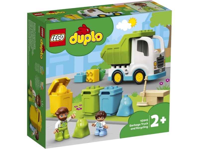 LEGO DUPLO 10945 Śmieciarka i recykling