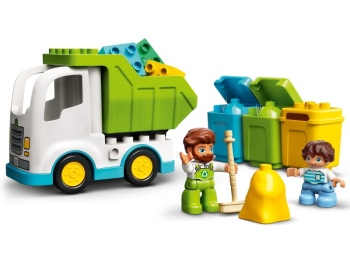 LEGO DUPLO 10945 Śmieciarka i recykling