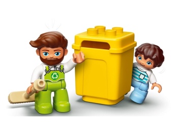 LEGO DUPLO 10945 Śmieciarka i recykling