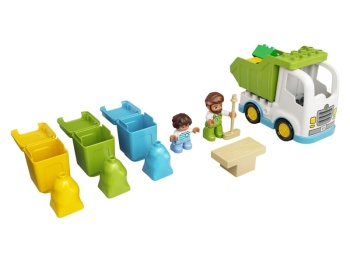 LEGO DUPLO 10945 Śmieciarka i recykling