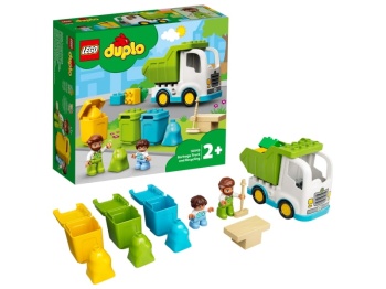 LEGO DUPLO 10945 Śmieciarka i recykling