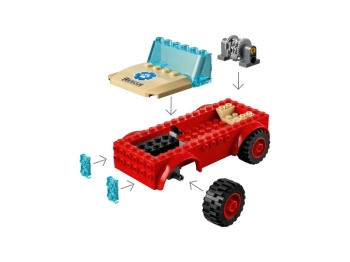 LEGO City 60301 Terenówka ratowników dzikich zwierząt