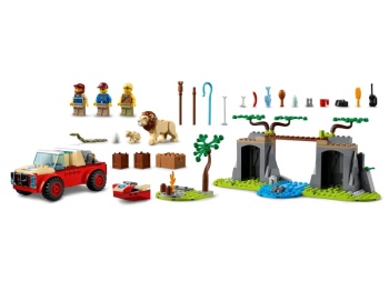 LEGO City 60301 Terenówka ratowników dzikich zwierząt