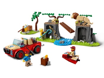 LEGO City 60301 Terenówka ratowników dzikich zwierząt
