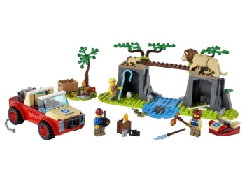 LEGO City 60301 Terenówka ratowników dzikich zwierząt
