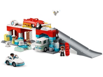 LEGO DUPLO 10948 Parking piętrowy i myjnia samochodowa