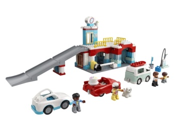 LEGO DUPLO 10948 Parking piętrowy i myjnia samochodowa