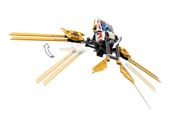 LEGO Ninjago 71739 Pojazd ultradźwiękowy