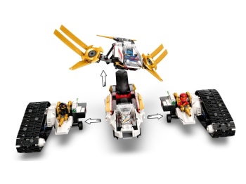 LEGO Ninjago 71739 Pojazd ultradźwiękowy