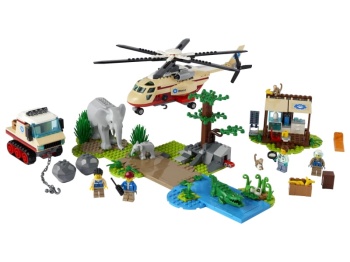 LEGO City 60302 Na ratunek dzikim zwierzętom