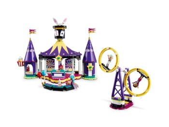 LEGO Friends 41685 Magiczne wesołe miasteczko z kolejką górską