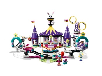 LEGO Friends 41685 Magiczne wesołe miasteczko z kolejką górską