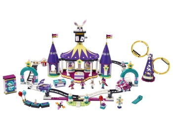 LEGO Friends 41685 Magiczne wesołe miasteczko z kolejką górską