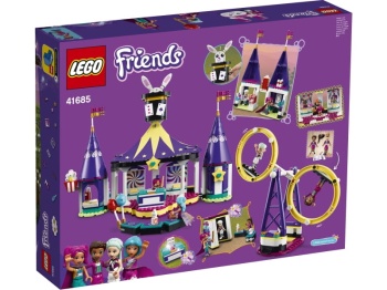 LEGO Friends 41685 Magiczne wesołe miasteczko z kolejką górską