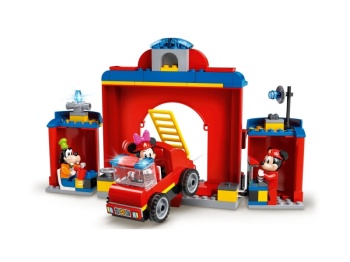 LEGO Mickey i przyjaciele 10776 Remiza i wóz strażacki Myszki Miki i przyjaciół