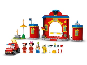 LEGO Mickey i przyjaciele 10776 Remiza i wóz strażacki Myszki Miki i przyjaciół