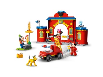 LEGO Mickey i przyjaciele 10776 Remiza i wóz strażacki Myszki Miki i przyjaciół