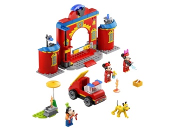 LEGO Mickey i przyjaciele 10776 Remiza i wóz strażacki Myszki Miki i przyjaciół