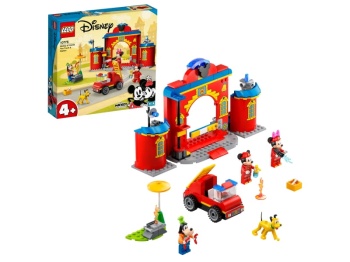 LEGO Mickey i przyjaciele 10776 Remiza i wóz strażacki Myszki Miki i przyjaciół