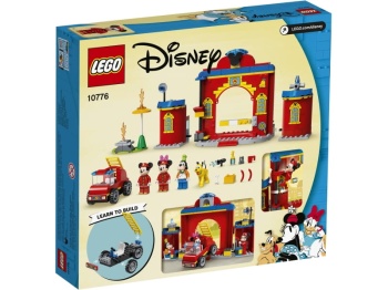 LEGO Mickey i przyjaciele 10776 Remiza i wóz strażacki Myszki Miki i przyjaciół