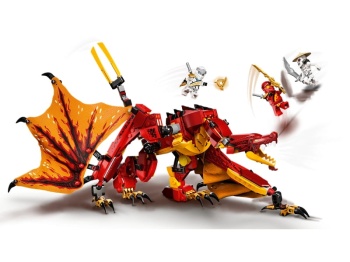 LEGO Ninjago 71753 Atak smoka ognia