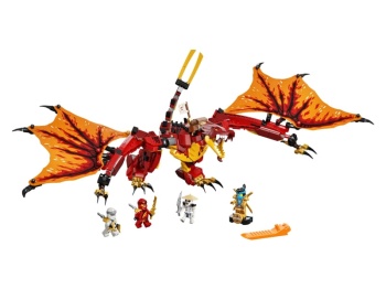 LEGO Ninjago 71753 Atak smoka ognia