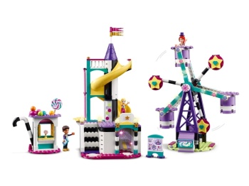 LEGO Friends 41689 Magiczny diabelski młyn i zjeżdżalnia