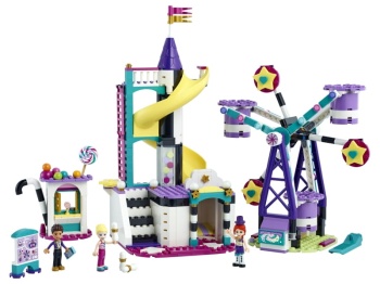 LEGO Friends 41689 Magiczny diabelski młyn i zjeżdżalnia