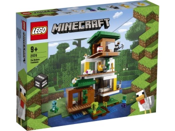 LEGO Minecraft 21174 Nowoczesny domek na drzewie