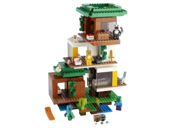 LEGO Minecraft 21174 Nowoczesny domek na drzewie