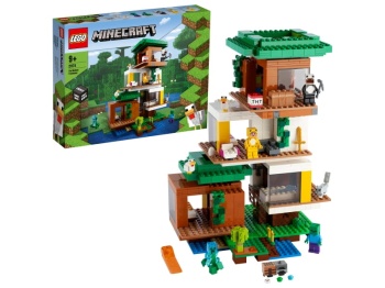 LEGO Minecraft 21174 Nowoczesny domek na drzewie