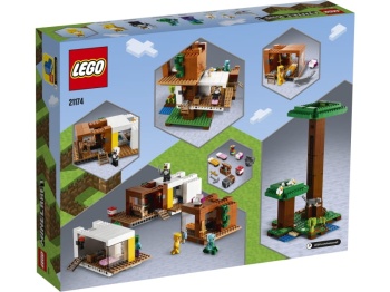 LEGO Minecraft 21174 Nowoczesny domek na drzewie