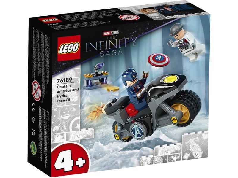 LEGO Super Heroes 76189 Kapitan Ameryka i pojedynek z Hydrą